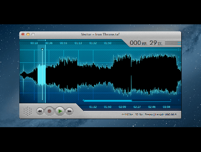 OS X Audio Editor and Recorder